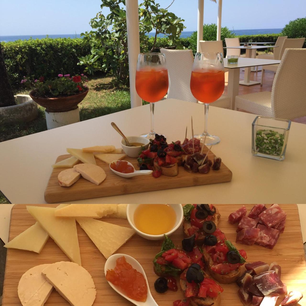 Hotel Mediterraneo Сапри Экстерьер фото